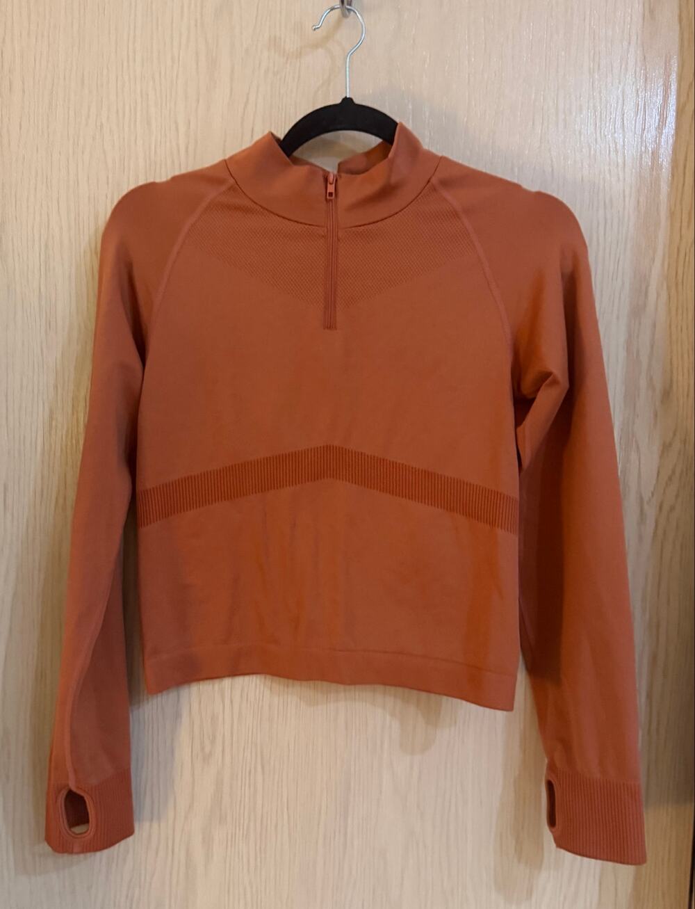 Victoria’s Secret PINK Active Seamless Quarter Zip Pullover M/L